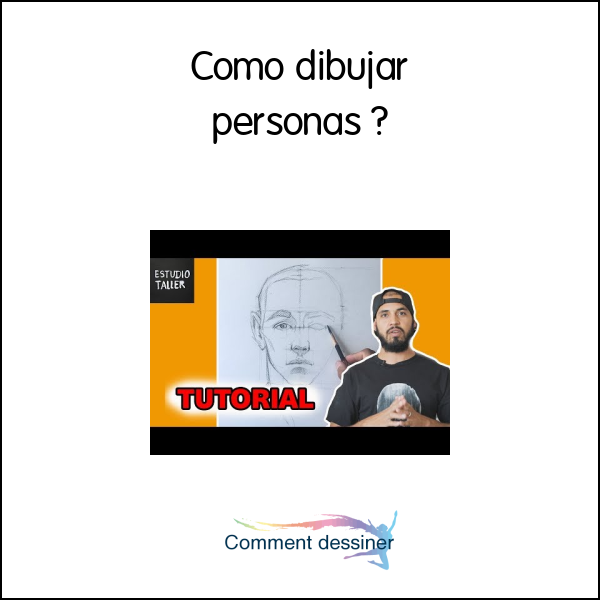 Como dibujar personas